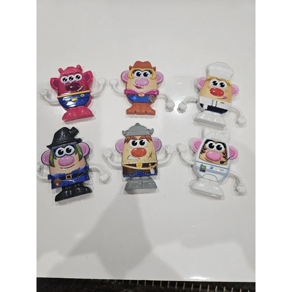 Set Of 6 Mr. Potato Head Mashed Toys From Wendys Kids Toys 2025